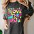I Love The 90'S 90s Retro Nostalgia Women's Comfort Colors T-Shirt Pepper
