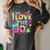 I Love The 90'S 90s Retro Nostalgia Women's Comfort Colors T-Shirt Pepper I Love The 90'S 90s Retro Nostalgia Women's Comfort Colors T-Shirt Pepper