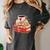 Love Book Coffee Heart Coquette Bow Valentines Day Women's Comfort Colors T-Shirt Pepper