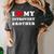 I Love My Introvert Brother I Heart My Introvert Brother Women's Comfort Colors T-Shirt Pepper