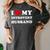 I Love My Introvert Husband I Heart My Introvert Husband Women's Comfort Colors T-Shirt Pepper