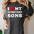 I Love My Introvert Sons I Heart My Introvert Sons Women's Comfort Colors T-Shirt Pepper I Love My Introvert Sons I Heart My Introvert Sons Women's Comfort Colors T-Shirt Pepper
