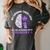 Love And Memory Floral Bain Inspirational Dementia Awareness Women's Comfort Colors T-Shirt Pepper