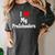 I Love My PreSchool Students Teachers Educators Graduation Women's Comfort Colors T-Shirt Pepper