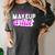 Makeup Artist Beauty Cosmetologist Graduation T-Shirt Women's Comfort Colors T-Shirt Pepper