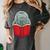 Manatee Reading Books Sea Animal Manatee Women's Comfort Colors T-Shirt Pepper