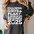 Masters Degree Graduation 2025 Christian MSW MPH MBA Women's Comfort Colors T-Shirt Pepper