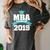 MBA Class Of 2019 Graduate Business School Graduation Women's Comfort Colors T-Shirt Pepper