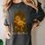 Medieval Cat Sarcastic Queen Lazy King Introvert Kitty Women's Comfort Colors T-Shirt Pepper