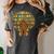 Melanin Afro Women Girl Book Librarian History African Women's Comfort Colors T-Shirt Pepper