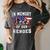 Memorial Day Memory Of Our Heroes Fallen Patriotic Veteran Women's Comfort Colors T-Shirt Pepper