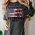 In Memory And Honor Of Firefighters Remembering 911 Women's Comfort Colors T-Shirt Pepper