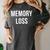 Memory Loss Women's Comfort Colors T-Shirt Pepper