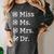Miss Mrs Ms Dr Doctorate Doctor Graduation Women's Comfort Colors T-Shirt Pepper