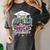 Mother Of a 2025 Graduate Tie Dye Class Senior Graduation 25 Women's Comfort Colors T-Shirt Pepper