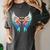 MOTHER HALO LOSS OF MOM LOVING MEMORY Women's Comfort Colors T-Shirt Pepper