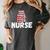 MsMrs Miss NURSE Nursing Graduation Women's Comfort Colors T-Shirt Pepper