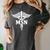 MSN Letters On Caduceus Medical Emblem MSN Nurse Graduation Women's Comfort Colors T-Shirt Pepper