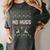 No Hugs Introvert Ugly Christmas Sweater Style Women's Comfort Colors T-Shirt Pepper No Hugs Introvert Ugly Christmas Sweater Style Women's Comfort Colors T-Shirt Pepper