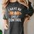 I Have No Shelf Control Book Lover Reading Bookworm Reader Women's Comfort Colors T-Shirt Pepper