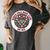 North Pole Book Club Shirt Candy Cane Christmas Women's Comfort Colors T-Shirt Pepper