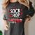 Nostalgia 1950s Sock Hop Dance Women's Comfort Colors T-Shirt Pepper