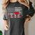 Nurse 2018 American Flag Tee Nursing School Graduation Women's Comfort Colors T-Shirt Pepper