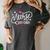 Nurse Established 2021 RN Nursing School Nurse Graduation Women's Comfort Colors T-Shirt Pepper