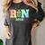 Nurse Graduation Shirt RN Est 2018 Rainbow Tshirt Women's Comfort Colors T-Shirt Pepper