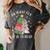 Oh What Fun It Is To Read Book Christmas Tree Premium Tri-Blend Women's Comfort Colors T-Shirt Pepper