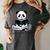 Panda Reading Chapter Books Women's Comfort Colors T-Shirt Pepper Panda Reading Chapter Books Women's Comfort Colors T-Shirt Pepper