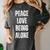 Peace Love And Being Alone Sarcastic Humor Introvert Women's Comfort Colors T-Shirt Pepper