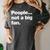 People Not a Big Fan A Deadpan Design For Introverts Women's Comfort Colors T-Shirt Pepper
