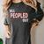 All Peopled Out Introvert Joke Sarcastic Quote Premium Tri-Blend Women's Comfort Colors T-Shirt Pepper