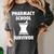 Pharmacy School Survivor PharmD Graduation T-Shirt Women's Comfort Colors T-Shirt Pepper