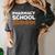 Pharmacy Student Graduation Survivor Shirt Women's Comfort Colors T-Shirt Pepper