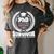 PhD Survivor Doctorate Graduate Shirt Graduation Women's Comfort Colors T-Shirt Pepper