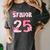 Pink Coquette Bow Senior 2025 Back To School Graduation Girl Women's Comfort Colors T-Shirt Pepper