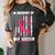 Pink In Memory Of Sister Breast Cancer Awareness Flag Shirts Women's Comfort Colors T-Shirt Pepper