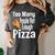 Pizza Lover Saying Introvert Anti Social Humor Foodie Women's Comfort Colors T-Shirt Pepper