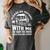 Please Be Patient With Me I'm From The 1900s Funny Old Train Premium Women's Comfort Colors T-Shirt Pepper