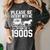 Please Be Patient I'm From The 1900s Over The Hill 90s Women's Comfort Colors T-Shirt Pepper
