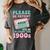 Please Be Patient With Me I'm From The 1900s Retro Cassette Women's Comfort Colors T-Shirt Pepper