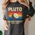 Pluto Never Forget Space Nostalgia Astronomy Humor Women's Comfort Colors T-Shirt Pepper Pluto Never Forget Space Nostalgia Astronomy Humor Women's Comfort Colors T-Shirt Pepper