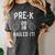 Pre-K Nailed It 2018 Cute Preschool Graduation Women's Comfort Colors T-Shirt Pepper