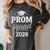 Prom Squad 2026 Graduation Friends Women's Comfort Colors T-Shirt Pepper