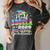 Proud Abuela Of Preschool Graduate 2025 Graduation Women's Comfort Colors T-Shirt Pepper