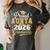 Proud Aunta Of a Class Of 2026 Graduate Senior Graduation Women's Comfort Colors T-Shirt Pepper