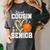 Proud Cousin Of A 2026 Senior Basketball Graduation Leopard Women's Comfort Colors T-Shirt Pepper
