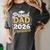 Proud Dad Of A 2026 Graduate Class Of 2026 Dad Graduation Women's Comfort Colors T-Shirt Pepper